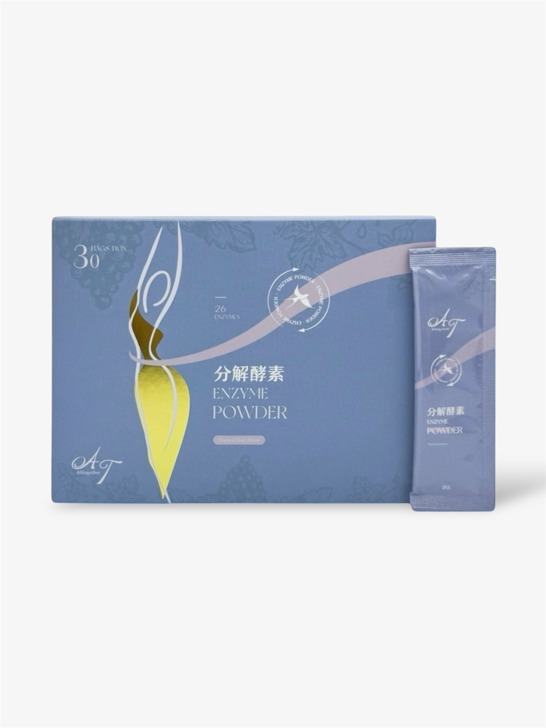 AT 分解酵素粉包