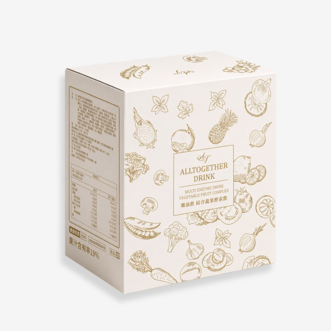 AT 孅油飲-綜合蔬果酵素飲25ml*20包/盒