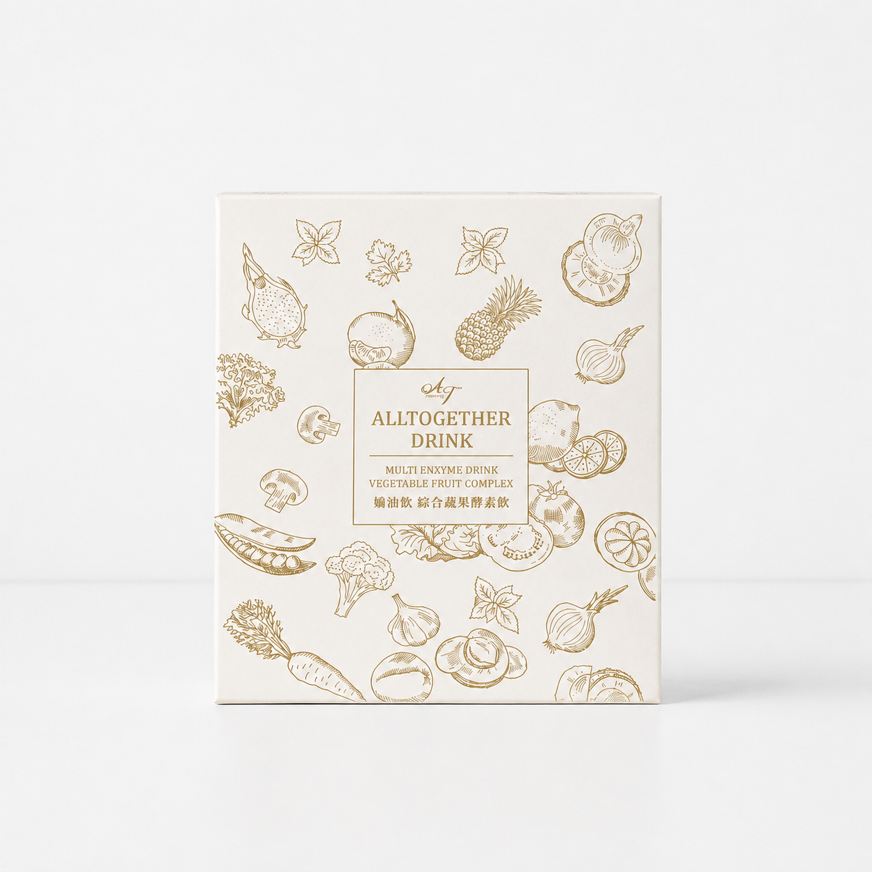 AT 孅油飲-綜合蔬果酵素飲25ml*20包/盒